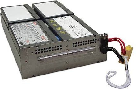 APC Ersatzbatterie APCRBC133 USV-Akku in Schwarz passend für SMT1500RM2U, SMT1500RM2UTW, SMT1500RMI2U und SMT1500RMUS - Bild 1