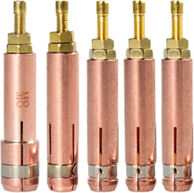 Schweißer Spannzange 3M in Gold für CD Stud Schweißen und Kondensator Entladung, erhältlich in M3, M4, M5, M6 und M8 - Bild 1