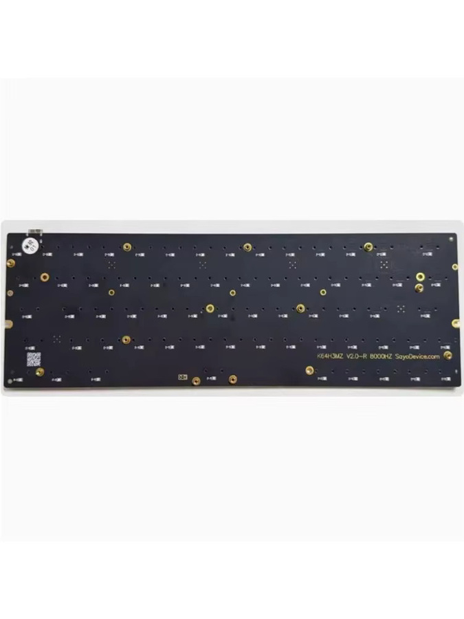 Sayodevice Hall-Effekt-Tastatur-PCB K64H3MZ K61H3MZ V2.0 in Schwarz mit südlich gerichteter RGB-Beleuchtung - Bild 2