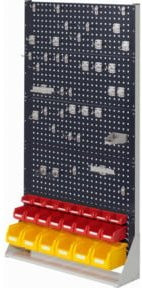 Kappes Stellwand RasterPlan Gr. 5 einseitig mit Ausstattung 2 in RAL 7035/7016 - Bild 1