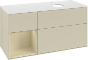 V&B Waschtischunterschrank Finion in Lackausführung, Breite: 120 cm, Tiefe: 50,1 cm, Höhe: 50,1 cm - Bild 1