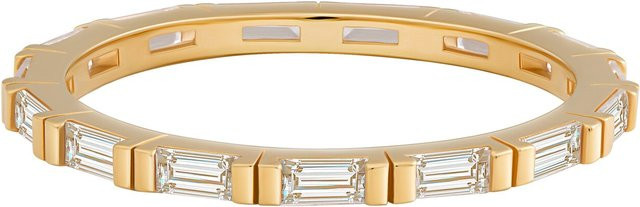 cai Ring 925 Silber vergoldet, Zirkonia, Unisex - Bild 1