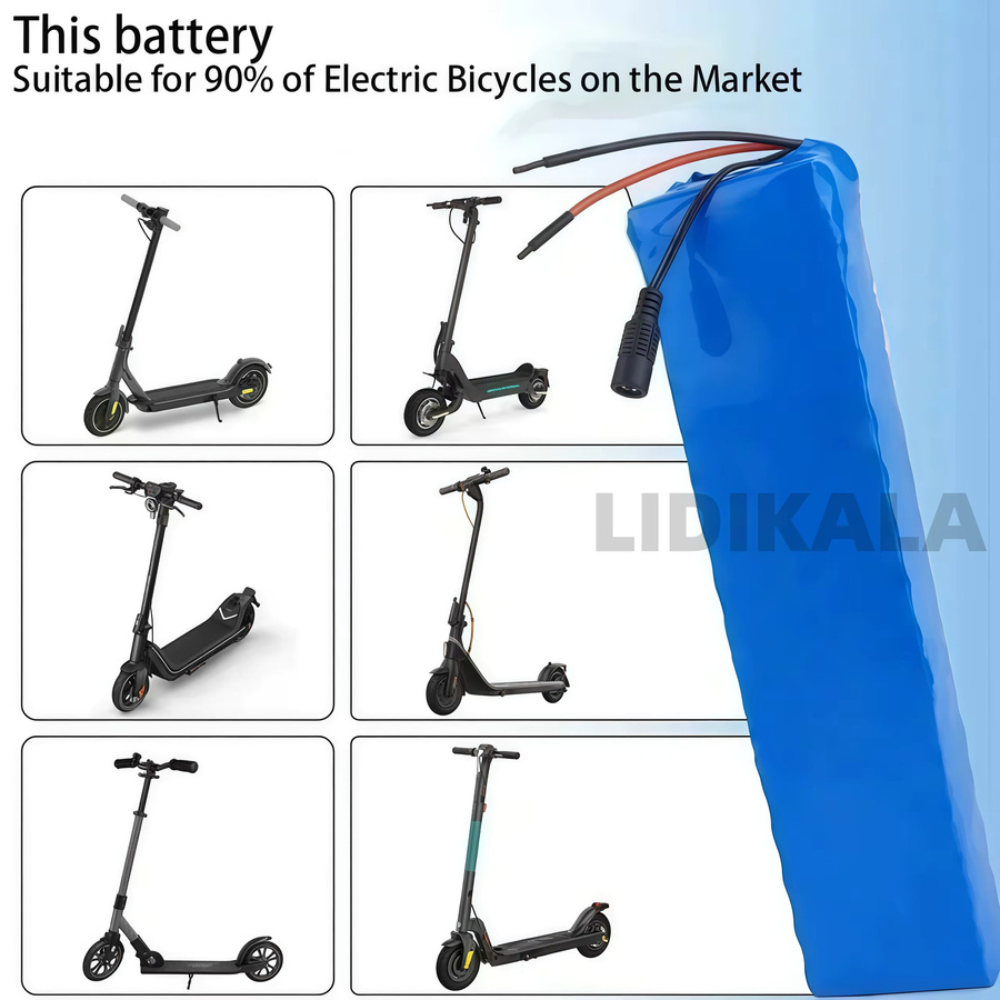 Original 10S3P 36V Elektroroller-Akkupack mit 150000mAh, 18650 Lithium-Akku für M365 in Blau - Bild 4