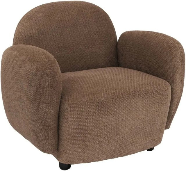 MCW Polstersessel P33 Lounge- und Relaxsessel aus Chenille-Stoff in Braun - Bild 2