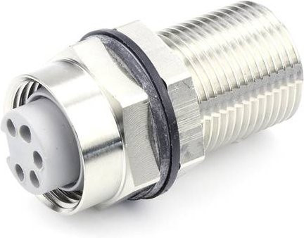Molex 1300130541 Sensor-Aktor-Steckverbinder aus Messing in Silber - Bild 1