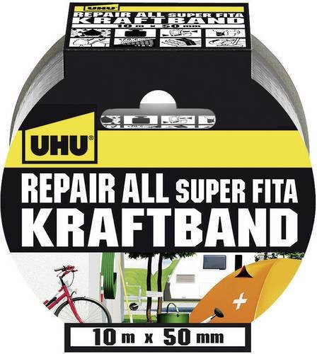 UHU Repair Gewebeklebeband Silber Breite: 50 mm, Länge: 10 m - Bild 1