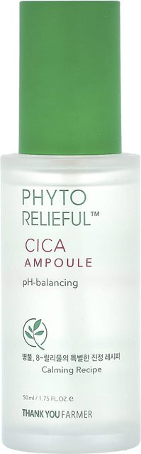 Thank You Farmer Phyto Relief Cica Ampulle Serum, 50 ml, Niacinamid - Bild 1