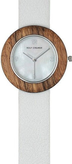 Rolf Cremer Damenuhr, Quarz, Edelstahl, 40 mm, Weiß - Bild 1