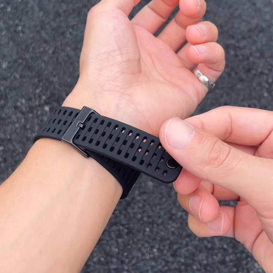 FancyWrist Uhrenarmband Silikon, Schwarz, Unisex - Bild 2