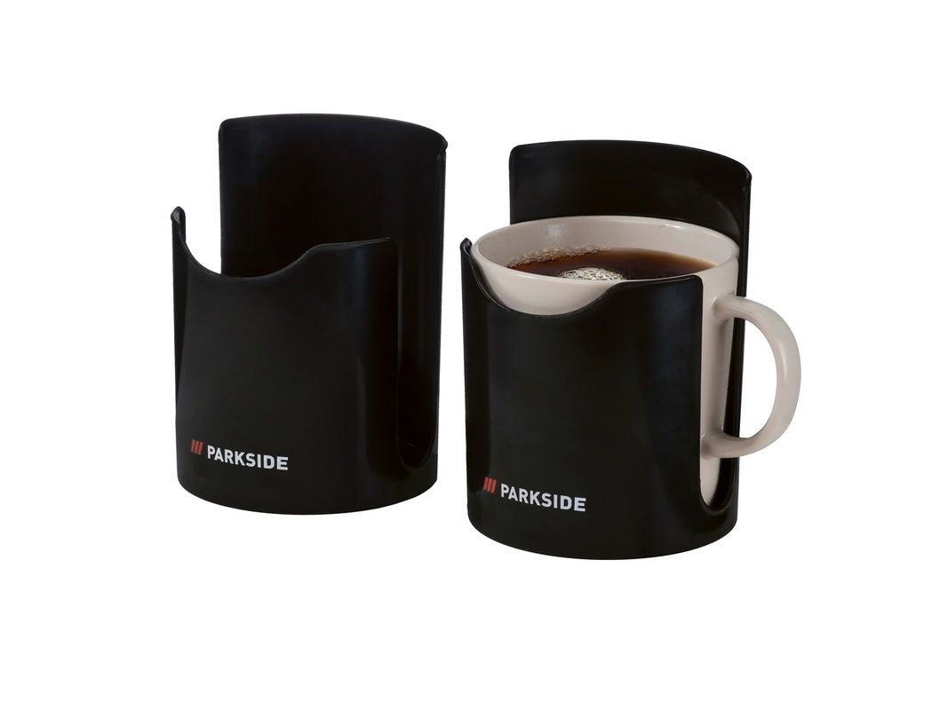 Parkside Magnetablagen Set 5-teilig in Schwarz aus Stahl und Kunststoff mit 5t Tragkraft - Bild 3