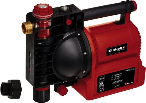 Einhell Hauswasserautomat GE-AW 1042 FS in Rot mit 4200 l/h Förderleistung - Bild 1