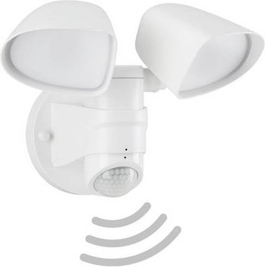 Telefunken LED-Außenwandleuchte mit Bewegungsmelder in Weiß - Bild 1