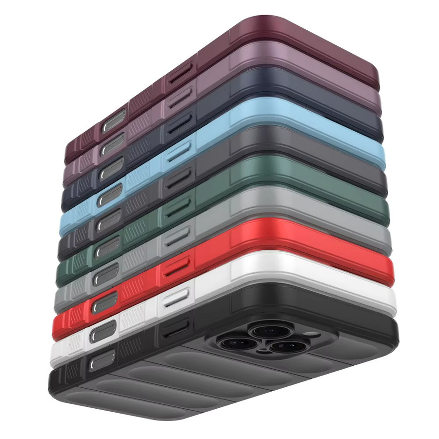Apple Handyhülle aus weichem Silikon als Sturzschutz in Schwarz für iPhone 16 15 14 13 12 11 Pro Max XS X 7 8 Plus - Bild 4