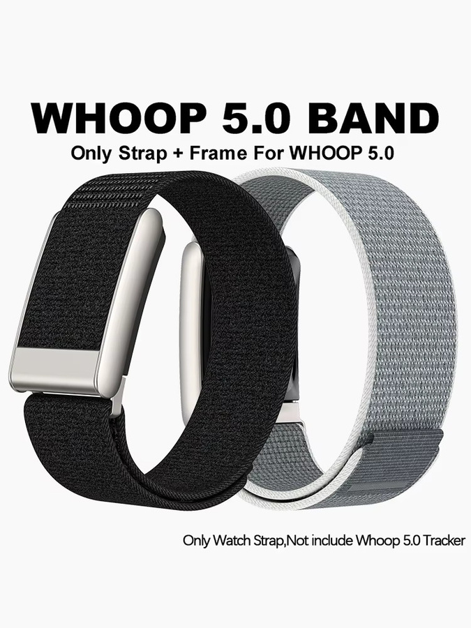 WHOOP Uhrenarmband Nylon, Schwarz, Unisex - Bild 5