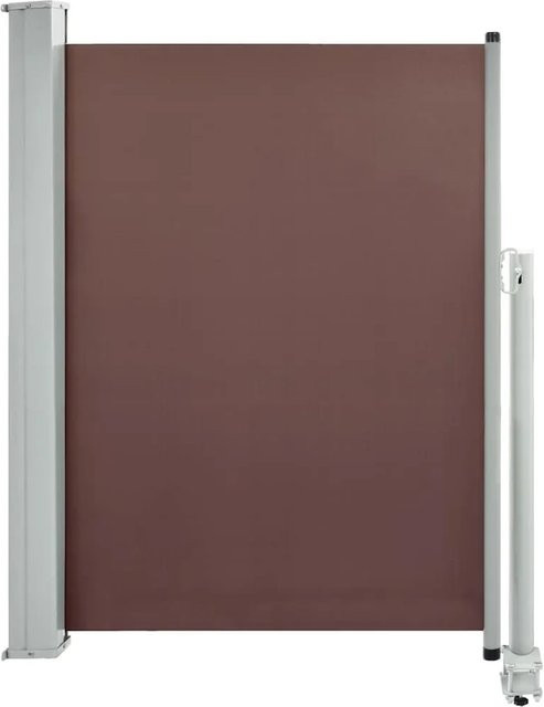 Ausziehbare Seitenmarke von furnicato in Braun aus Polyester, B/H: 300 x 100 cm - Bild 1