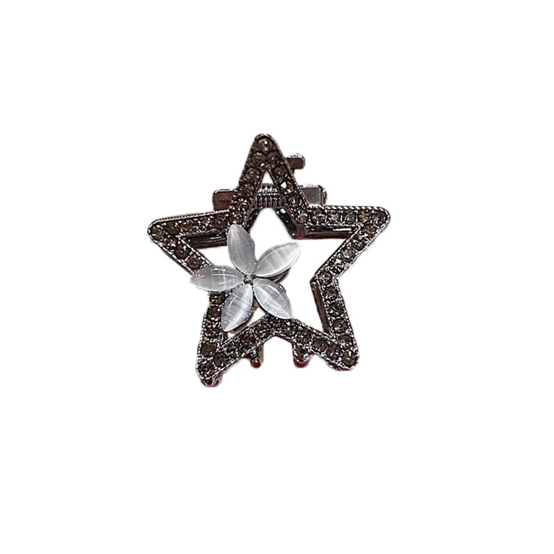 HIYAYZ Haarklammer, Strass, Opal, Stern, Damen - Bild 2