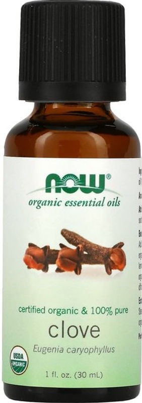 Now Foods Biologisches Ätherisches Öl Kruidnagel, 30 ml Glasflasche - Bild 1