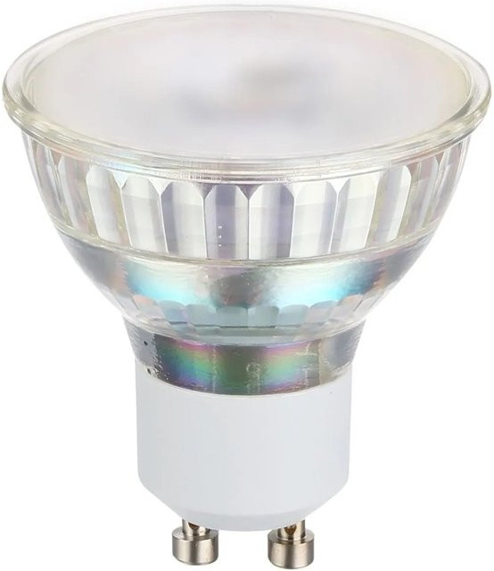 Eglo LED Leuchtmittel GU10 mit 4000 K Farbtemperatur, 2,9 W und 400 lm, weiß/transparent - Bild 1