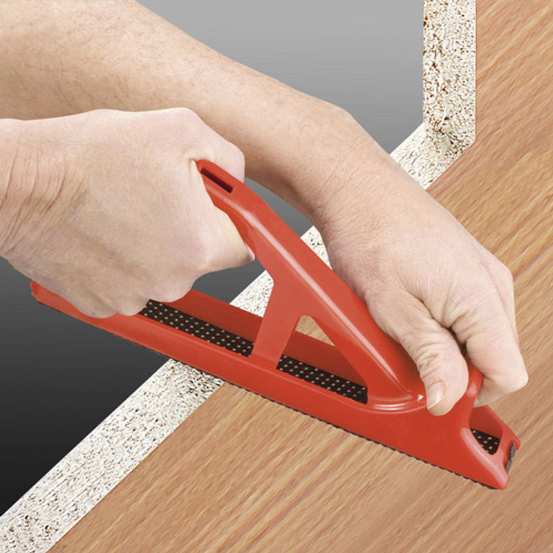 Connex Hobby-Hobel aus Kunststoff in Rot, Breite: 4 cm, Länge: 25 cm - Bild 3