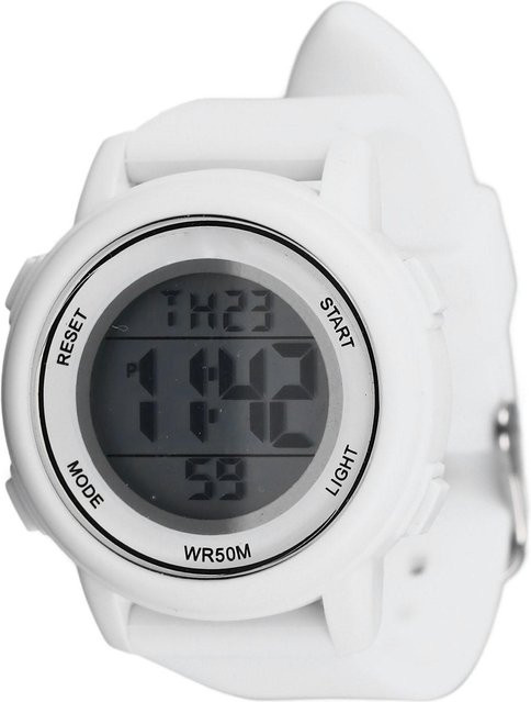 Neoglint Digitaluhr, LED, Weiß, Silikon, Unisex - Bild 1