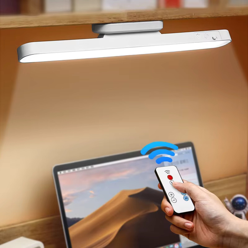 Lyfs LED Schreibtischlampe in Weiß, solarbetrieben und USB wiederaufladbar, magnetische Schrankleuchte mit stufenlosem Dimmer für Schrank, Kleiderschrank oder als Nachtlicht - Bild 2