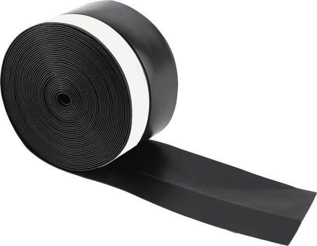 TOMTOP JMS Selbstklebender Dichtungsstreifen aus Silikon für Tür und Fenster zum Schutz vor Wind, Insekten und Staub, Schwarz, Länge: 5 m, Breite: 4,5 cm - Bild 1