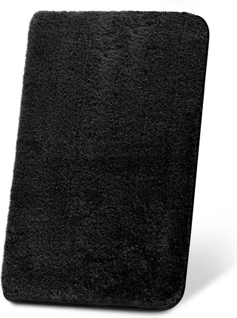 Beautissu BeauMare FL Vorleger Matte Schwarz B: 70 cm, T: 120 cm - Bild 1