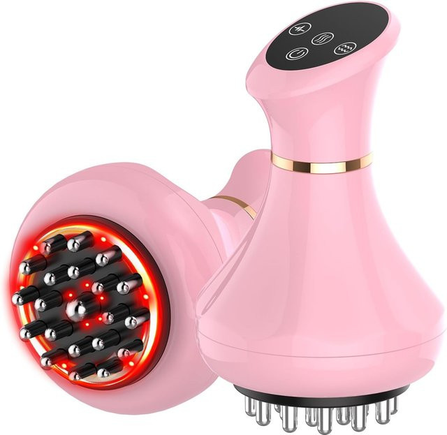 KTS Meridian-Bürste Gua Sha Körpermassagegerät mit Vibration und Mikrostrom - Bild 1