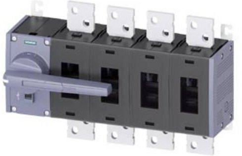Siemens Lasttrennschalter 4polig 1600A 8 Schließer 8 Öffner 690 V/AC grau 3KD54420RE100 - Bild 1