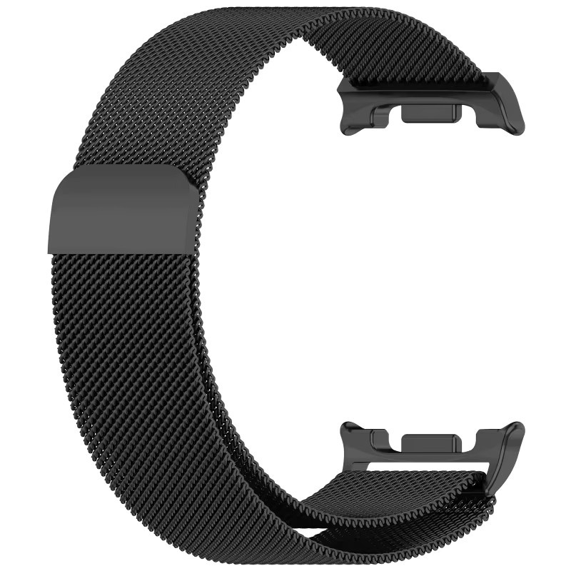 Uhrenarmband Milanese Loop, Schwarz, Unisex - Bild 3