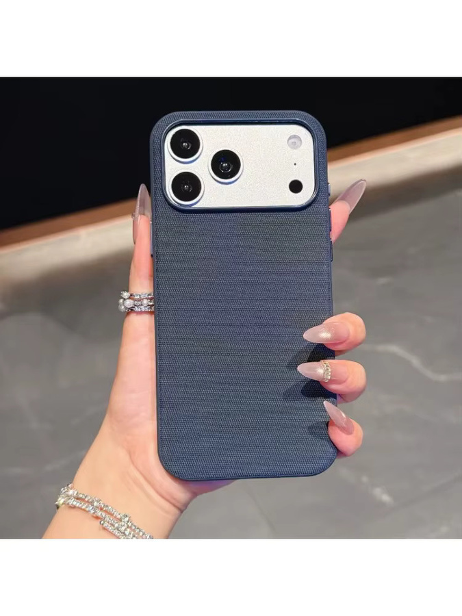 TechWoven Magnetische Matte Hülle für iPhone 17 16 15 14 13 12 11 Pro Max mit MagSafe Wireless Charging Support in Blau und Grün - Bild 2