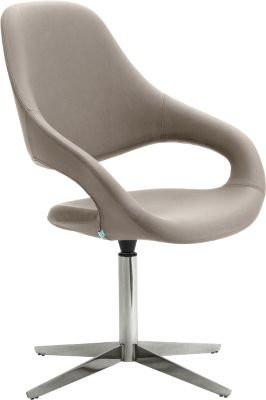 Leyform Drehsessel SAMBA Hochlehner grau mit bis zu 200 kg Belastbarkeit - Bild 1