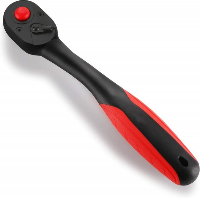 LIQU High Torque Reversible Quick Release Ratsche 1/2 Zoll Steckschlüssel in Schwarz - Bild 1
