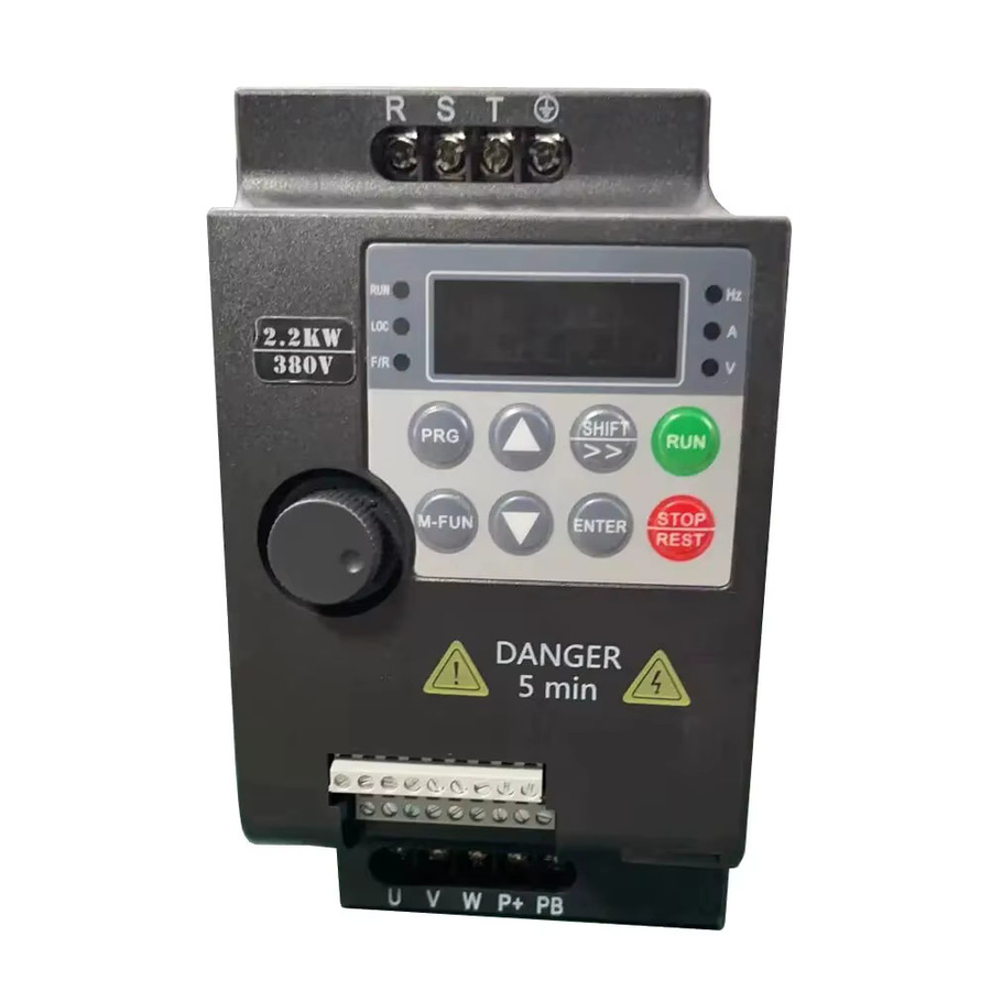 LANDRIVE Mini-VFD Frequenzumrichter zur Motordrehzahlsteuerung, 220V, Schwarz - Bild 4