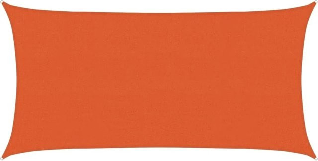 Furnicato Sonnensegel aus HDPE in Orange, Rechteckig, B x T: 4,5 x 2,5 m - Bild 1