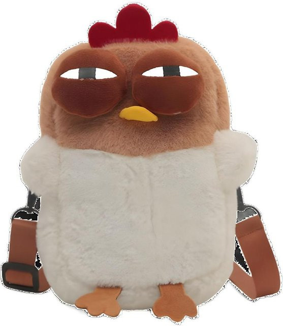 Linyi toy Fellhähnchen Plüschhähnchen Einzel-Schultertasche, Bunt / Mehrfarbig - Bild 1