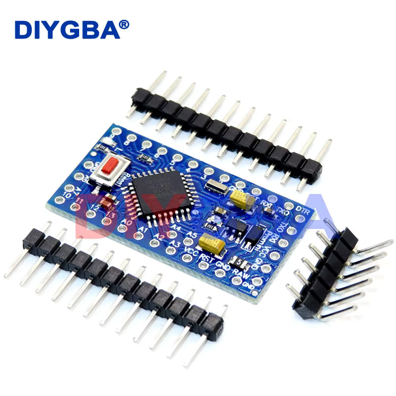 DNIGEF ATMEGA328P Pro Mini Mikrocontroller Blau, kompatibel mit Arduino Nano, 3,3 V/8 MHz und 5 V/16 MHz, mit CP2102 FT232RL - Bild 2