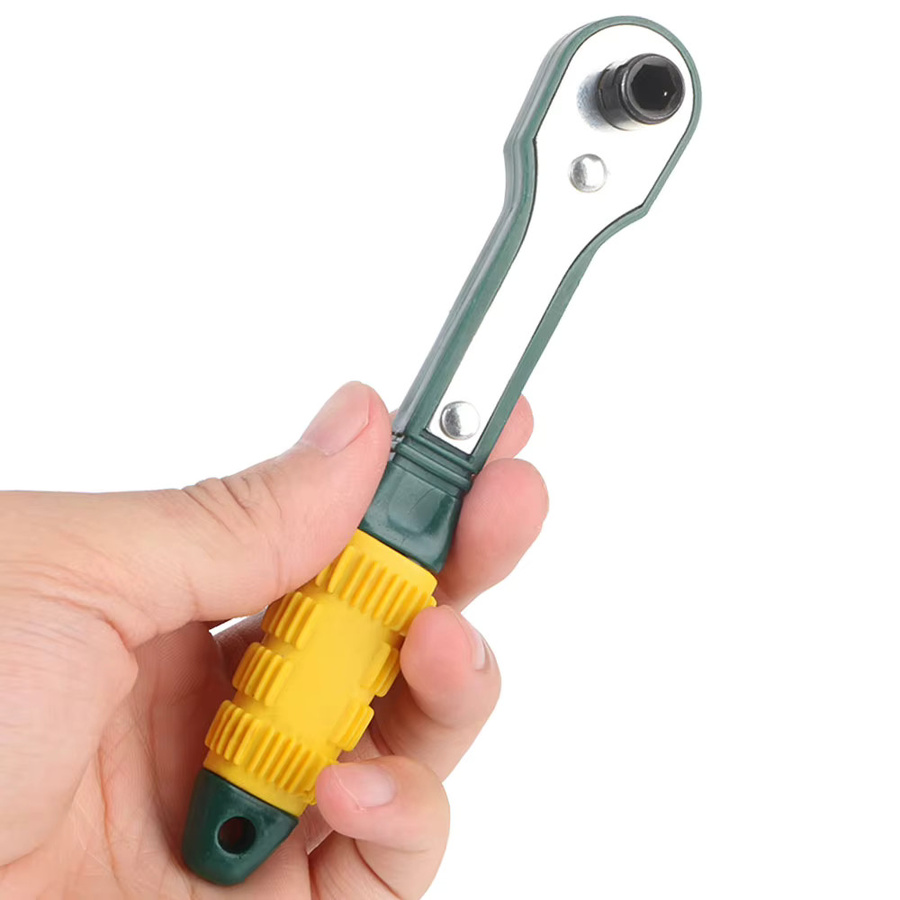NICEYARD Mini-Schnellratschenschlüssel 1/4 Zoll in Grün - Bild 2