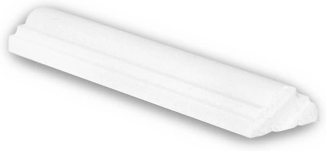 PROFHOME Wandleiste Zierleiste Classic in Weiß, Breite: 10 cm - Bild 1