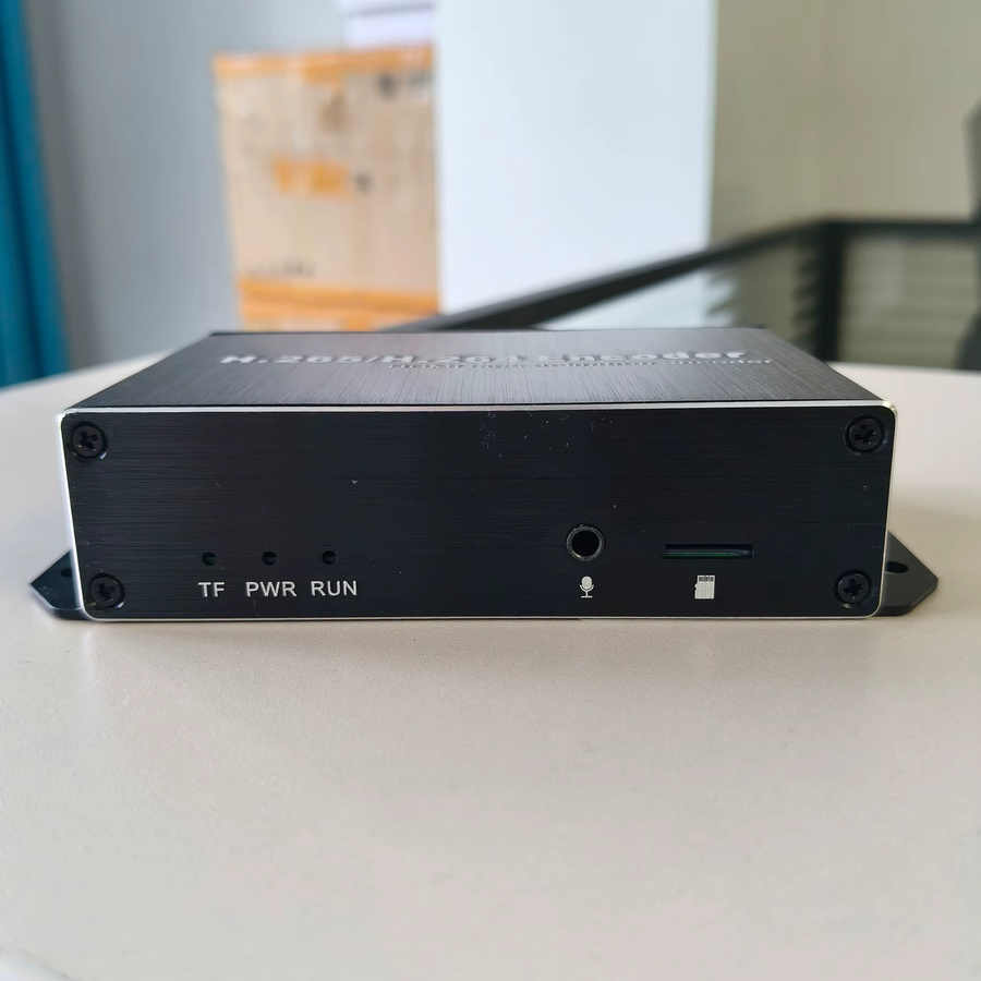 Tuoying HD-zu-IP-Encoder mit H.265 H.264 HEVC für IPTV und NVR-Aufnahme, Satellite Receiver in Schwarz oder Weiß - Bild 3