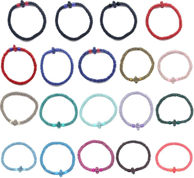 Armband Gebetsseil, Schwarz, Unisex - Bild 1