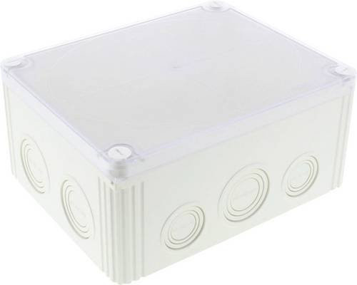 Wiska Abzweigkasten Weiß IP66/IP67 B: 16,0 cm, T: 20,0 cm, H: 9,4 cm - Bild 1