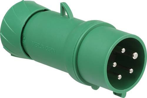 Schneider Electric CEE Stecker PKX16M4B5 16A 50V in Grün - Bild 1