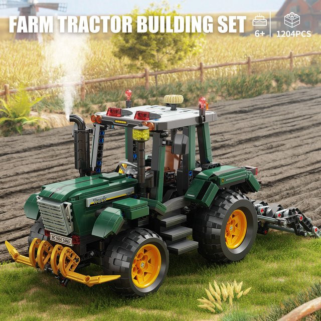 TYCOLE Bauernhof Traktor, Bausteine, 1204 Teile, ab 6 Jahre - Bild 1
