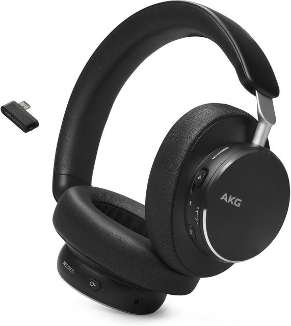 AKG N9 Hybrid Bluetooth Over-Ear Kopfhörer in Schwarz mit USB-C - Bild 1
