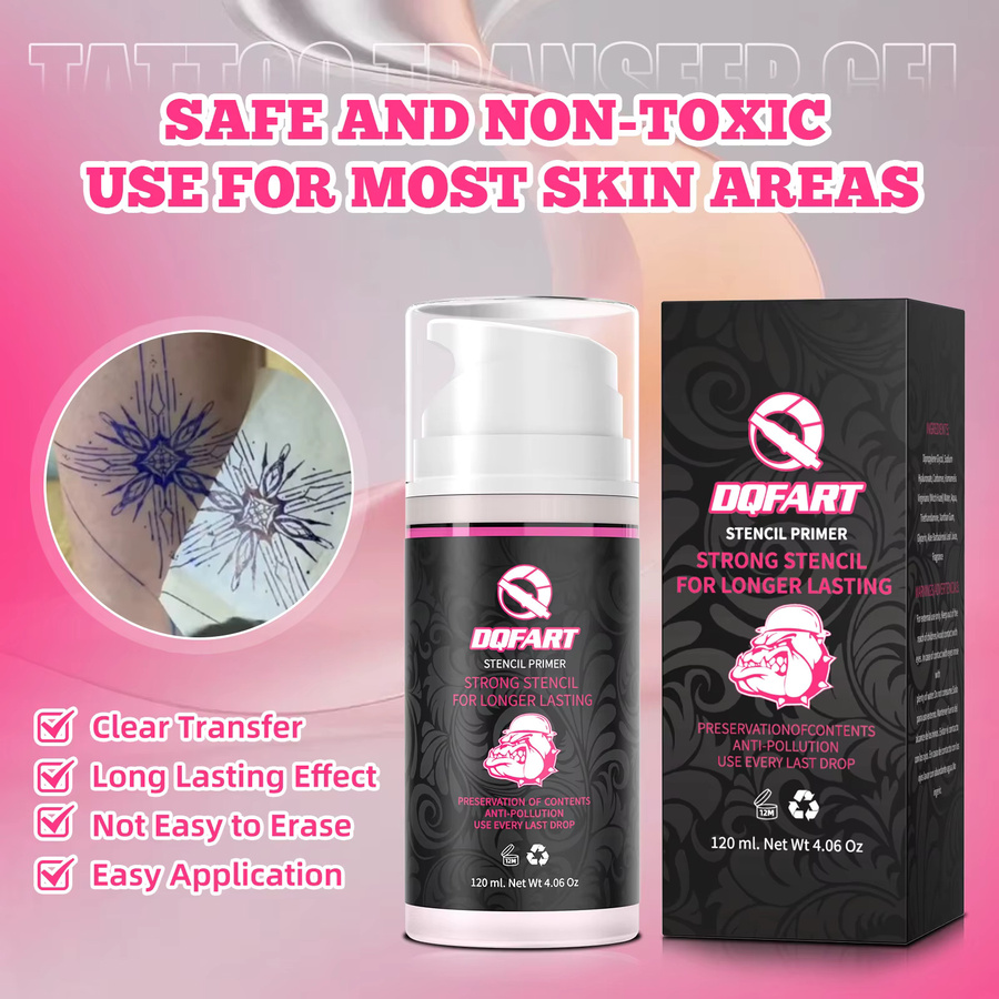 DQFART Tattoo-Transfergel, 120 ml - Bild 3