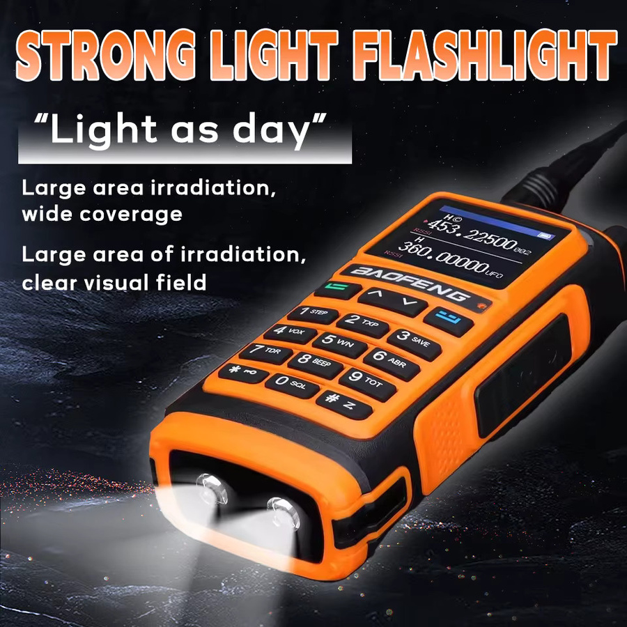 Baofeng Walkie Talkie UV-17M mit Air Band, Long Range Radio, 999 Kanälen, AM/FM Full Band und VOX Funktion - Bild 5
