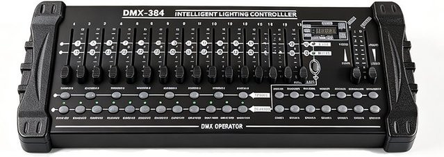 GVT DMX 512 DJ-Controller Moving Head Beam Light Console in Schwarz - Bild 1
