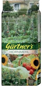 GPI Bio Hornmehl als Pflanzentonikum für den Zier-, Gemüse- und Kräutergarten, 2,5 kg - Bild 1