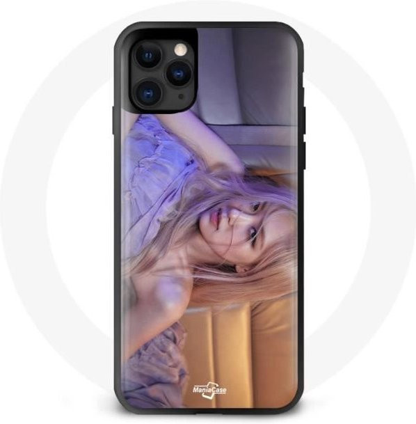 MANIACASE iPhone 12 Pro Hülle Blackpink Rosé On The Ground Solo Multicolour Black - Bild 1